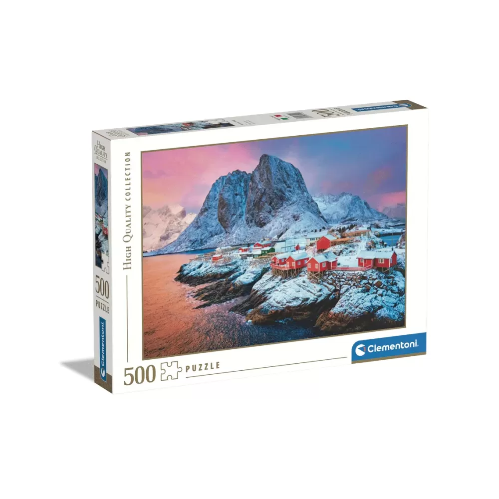 Sale Puzzle High Quality Collection Hamnoy Village 500 Pezzi, Puzzle Adulti Puzzle 500 Pezzi