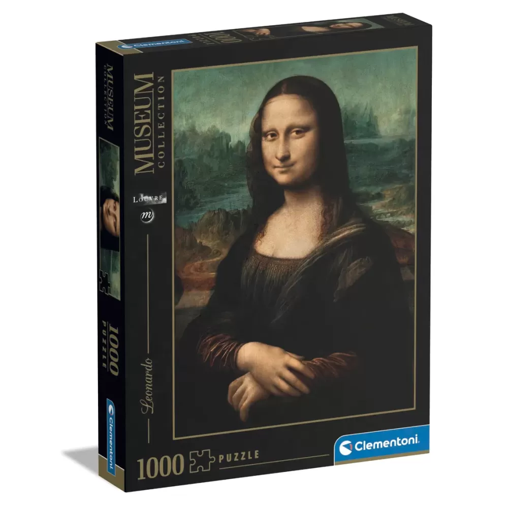 Store Puzzle Museum Collection Leonardo, "Mona Lisa" 1000 Pezzi, Puzzle Adulti Puzzle 1000 Pezzi
