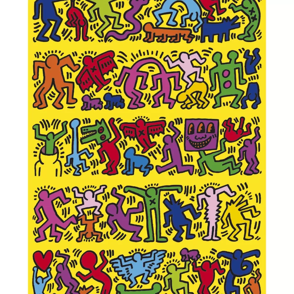 Shop Puzzle Novo Art Series Keith Haring 1000 Pezzi, Puzzle Adulti Puzzle 500 Pezzi