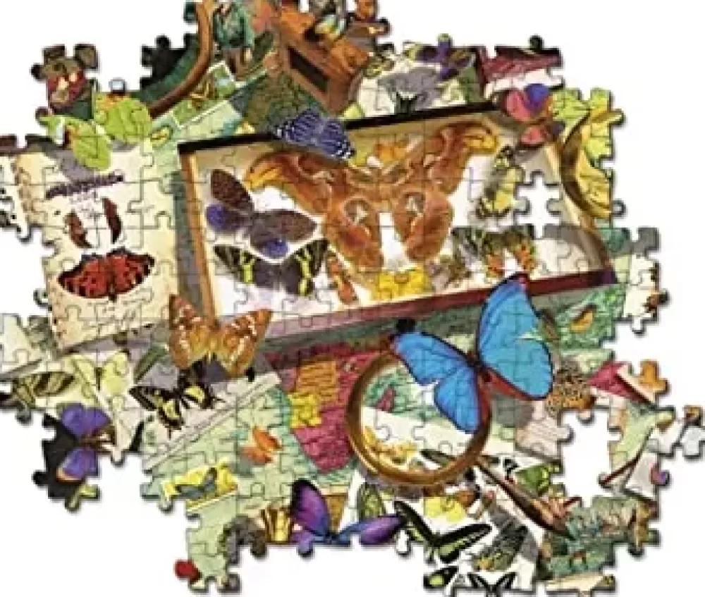 Fashion Puzzle The Butterfly Collector 500 Pezzi Puzzle 500 Pezzi