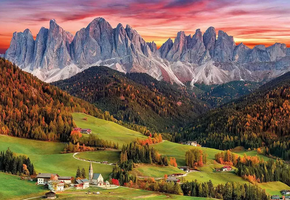 Shop Puzzle Val Di Funes 2000 Pezzi Puzzle 2000 Pezzi