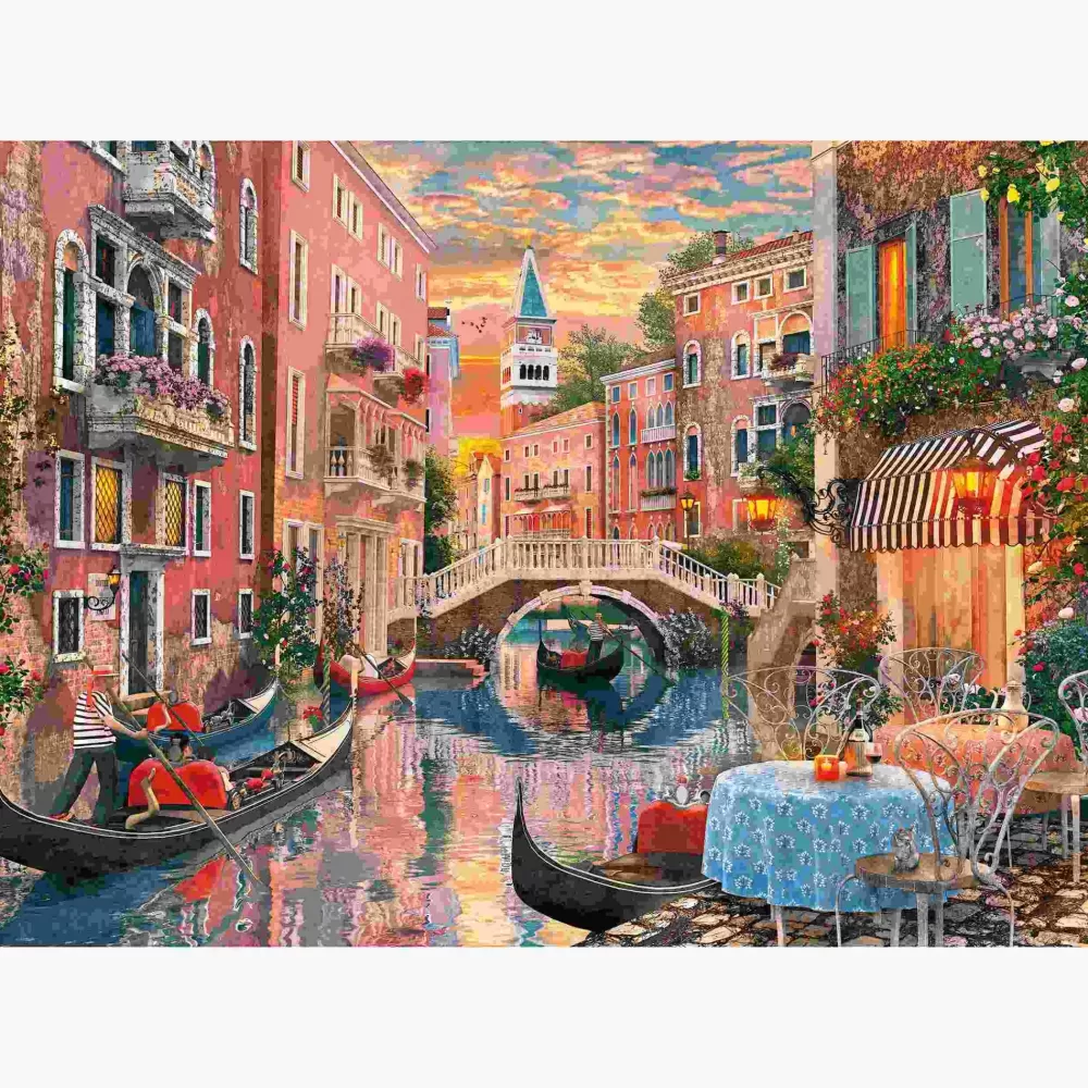 Shop Puzzle Venice Evening Sunset 6000 Pezzi Puzzle 2000 Pezzi