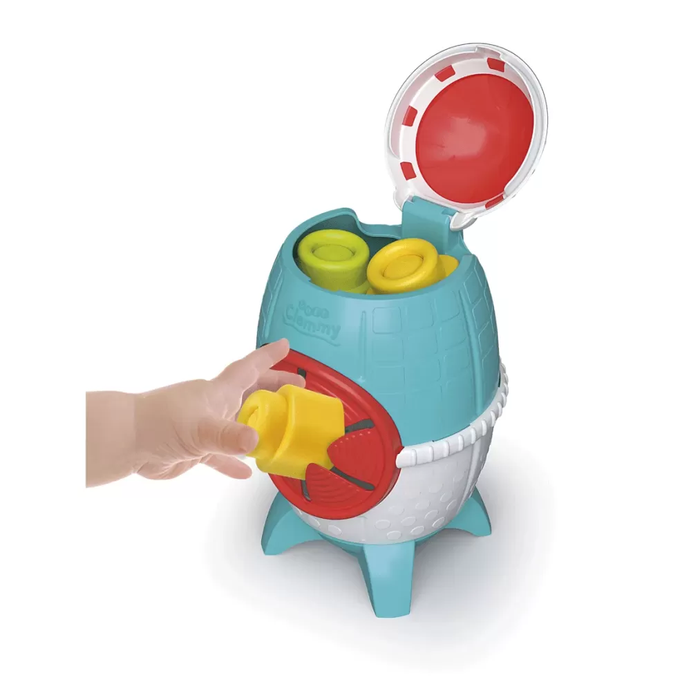 Hot Clementoni Soft Touch, Explore And Play Sensory Rocket, Mattoncini Morbidi Costruzioni Bambini