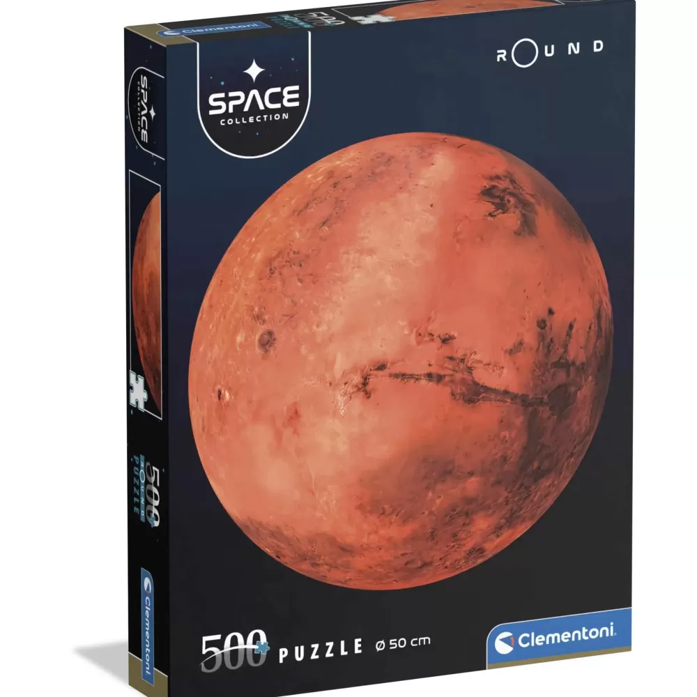 Flash Sale Space Collection Puzzle Round Mars 500 Pezzi Puzzle 500 Pezzi