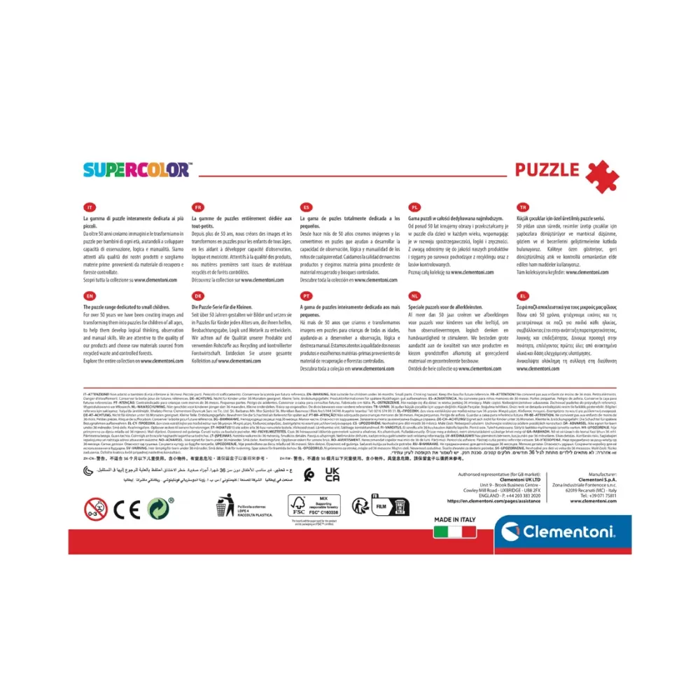 New Supercolor Puzzle Paw Patrol 104 Pezzi, Puzzle Bambini 6 Anni Puzzle Per Bambini