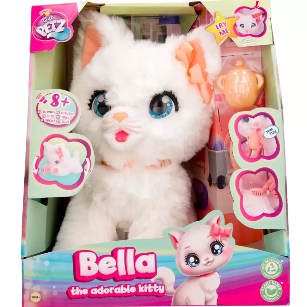 Clearance Club Petz Bella, The Adorable Kitty La Gattina Piu Coccolosa Che Ci Sia! Peluche Interattivi