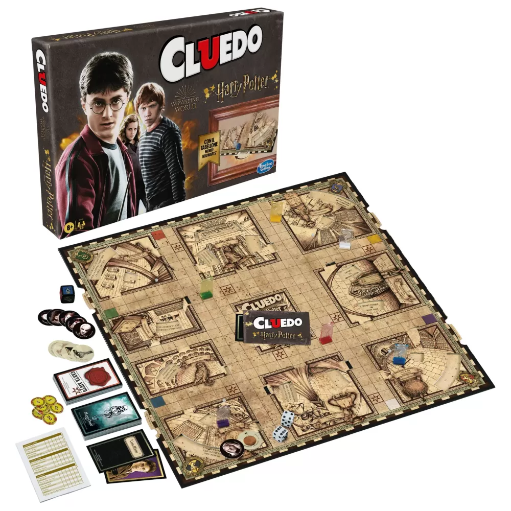 Flash Sale Cluedo Harry Potter, Gioco Da Tavolo , Per 3-5 Giocatori, Dagli 8 Anni In Su Giochi Di Societa Per Bambini