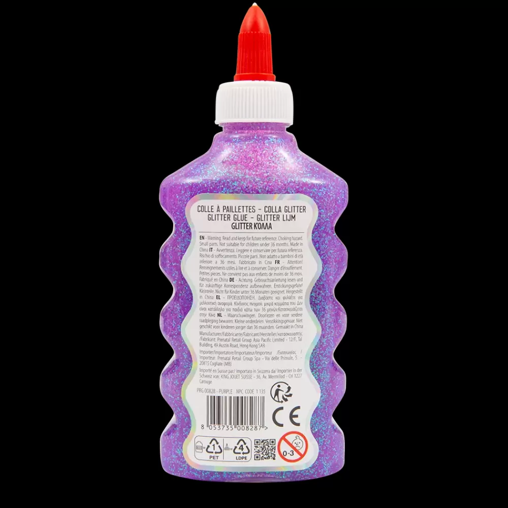 Fashion Colla Glitter 177 Ml Viola Mosaici, Sabbia, Glitter