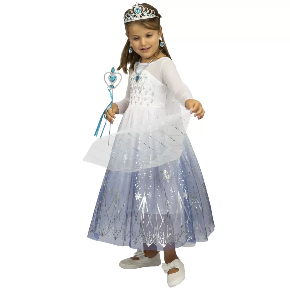 Fashion Costume Principessa Delle Nevi Disponibile In Diverse Taglie Travestimenti