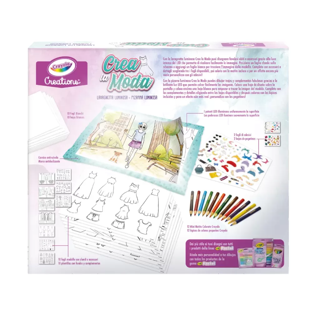 Cheap Creations Crea La Moda Lavagnetta Luminosa Con Accessori Moda, Gioielli, Decorazioni, Cosmetici