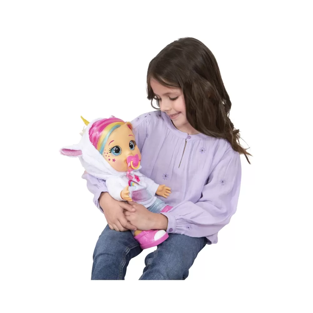 Outlet First Emotions Dreamy Bambola Interattiva Con Circa 70 Espressioni Realistiche: Piange, Mangia, Dorme, Ride Come Un Bebe Vero; Ha 4 Accessori E Indossa Vestitini Veri Bambolotti