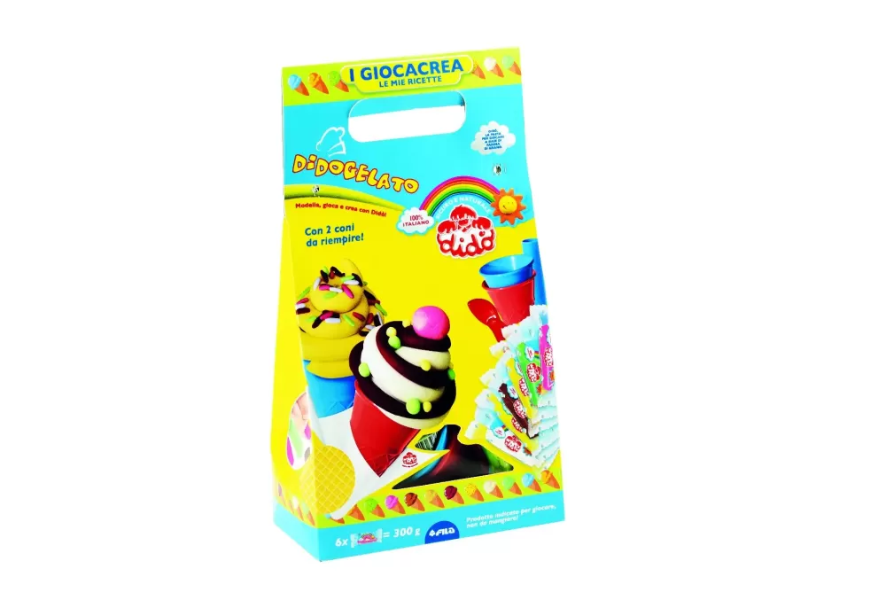 New Dido Giocacrea Gelato Plastilina E Pasta Modellabile