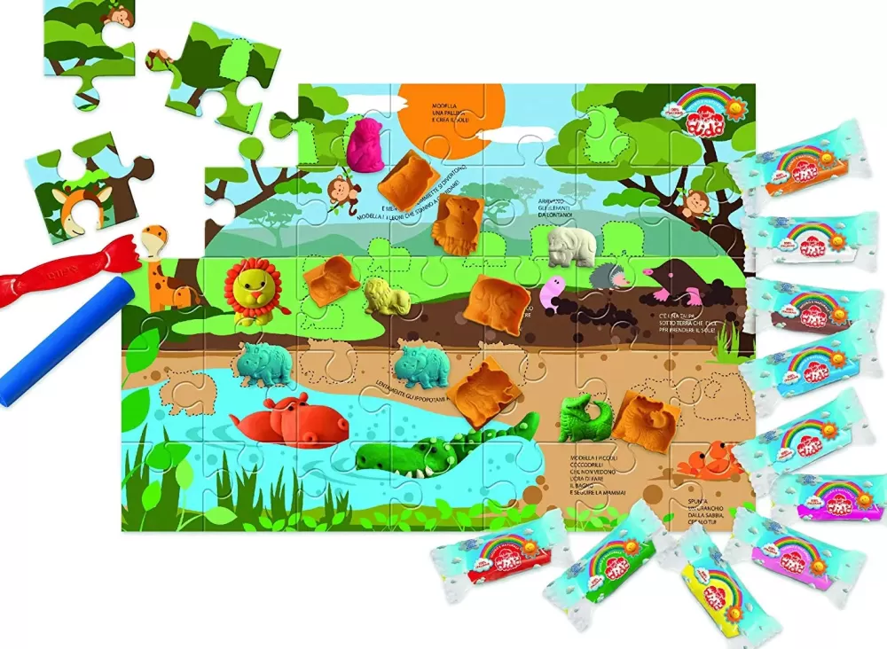 Flash Sale Model & Puzzle Pasta Da Modellare + Puzzle Kit Artistici E Pittura