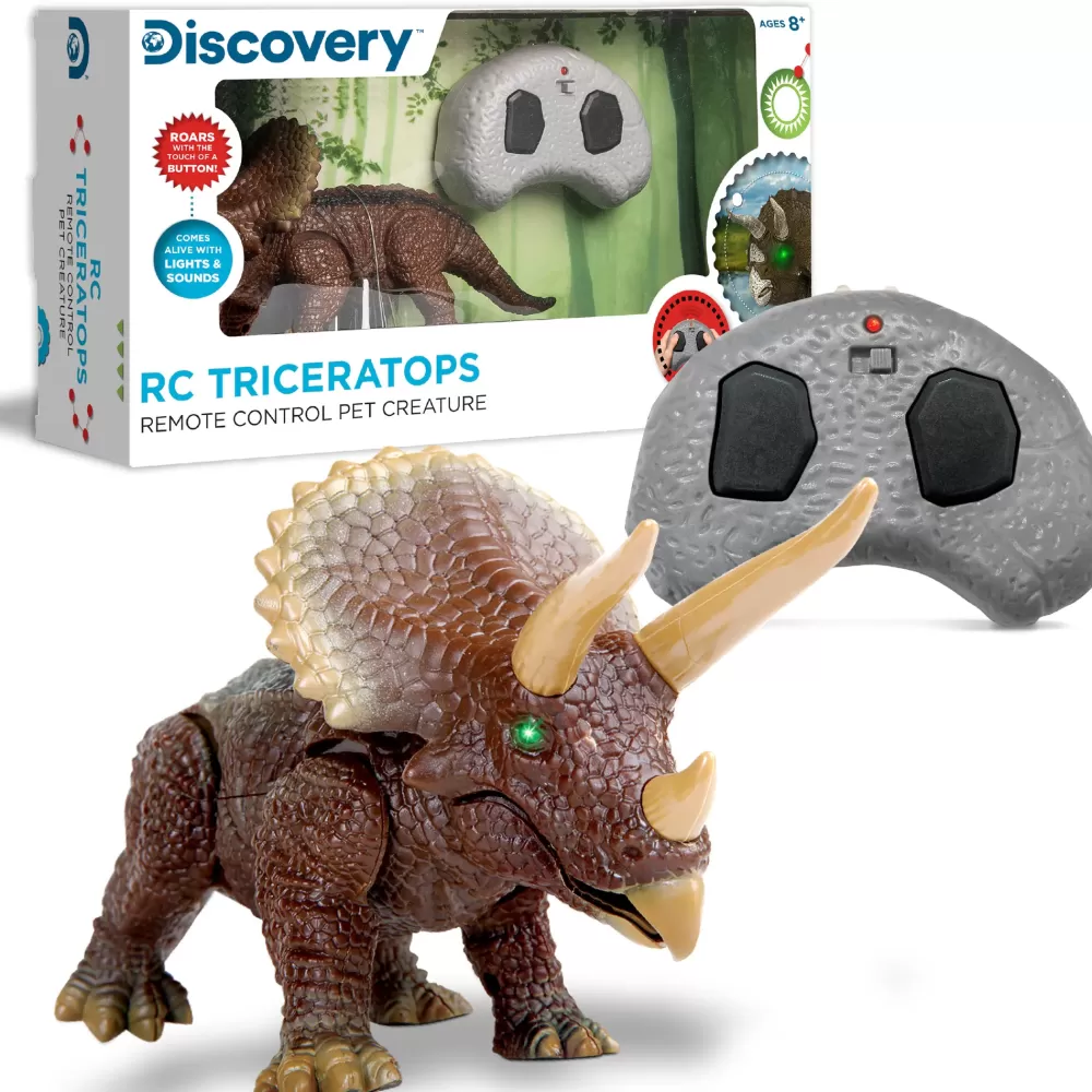 Cheap Dinosauro Triceratopo Radiocomandato Con Suoni Realistici Tablet E Giochi Interattivi