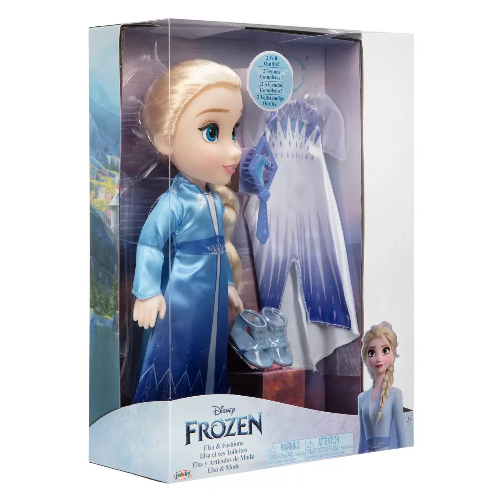 Sale Disney Frozen Bambola Da 38 Cm Di Elsa Con Accessori Bambolotti