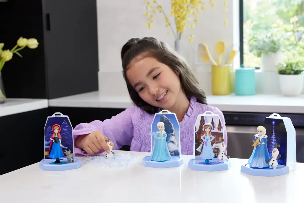 Sale Disney Frozen Mini Bambole Ice Reveal Con Squishy Ice Assortimento Fashion Dolls