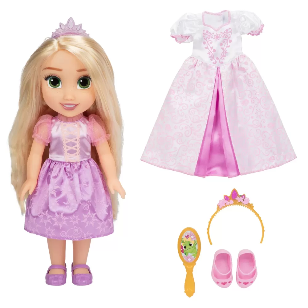 Discount Bambola Da 38 Cm Di Rapunzel Con Accessori Bambolotti