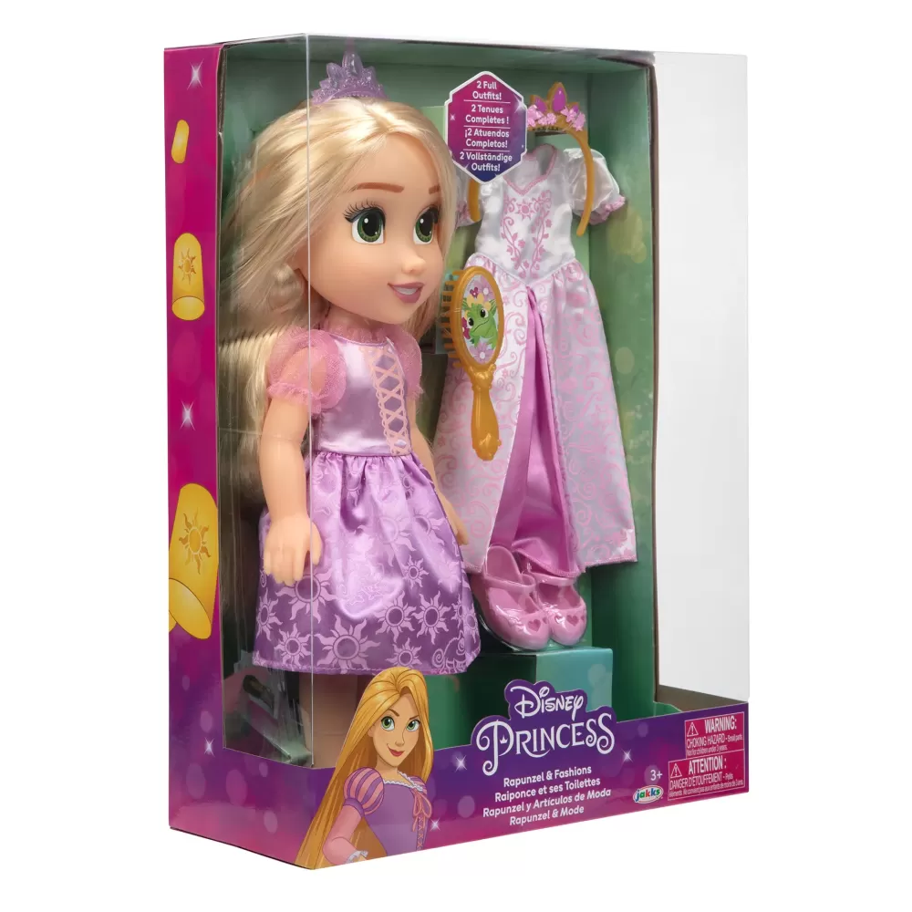 Discount Bambola Da 38 Cm Di Rapunzel Con Accessori Bambolotti