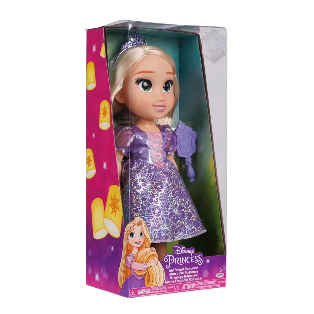 Best Sale Bambola Da 38 Cm Di Rapunzel Con Occhi Scintillanti! Bambolotti