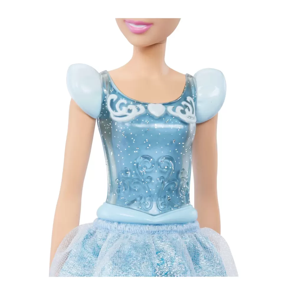 Store Cenerentola Bambola Snodata, Con Capi E Accessori Scintillanti Ispirati Al Film Disney, Giocattolo Per Bambini, 3+ Anni, Hlw06 Fashion Dolls