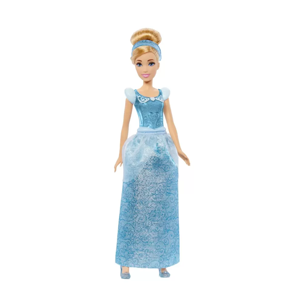 Store Cenerentola Bambola Snodata, Con Capi E Accessori Scintillanti Ispirati Al Film Disney, Giocattolo Per Bambini, 3+ Anni, Hlw06 Fashion Dolls
