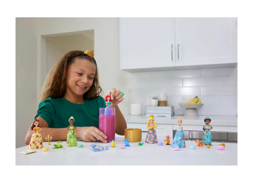 Shop Royal Color Reveal, Bambola Con 6 Sorprese Da Scoprire Tra Cui Un Personaggio, Ispirata Ai Film Disney, Giocattolo Per Bambini, 3+ Anni, Hmb69 Fashion Dolls