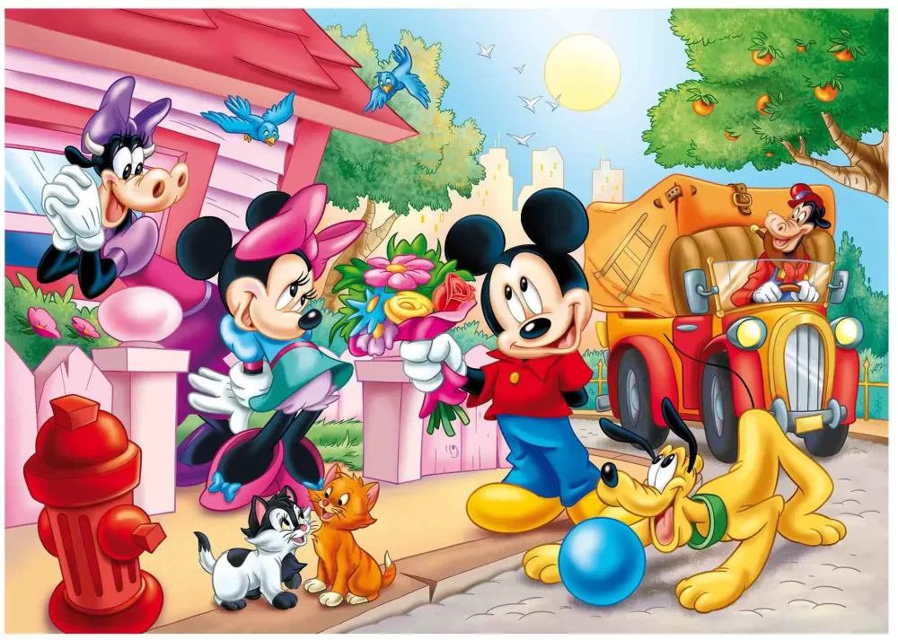 Discount Disney Puzzle Df Maxi Floor 150 Mickey Mouse Puzzle Per Bambini