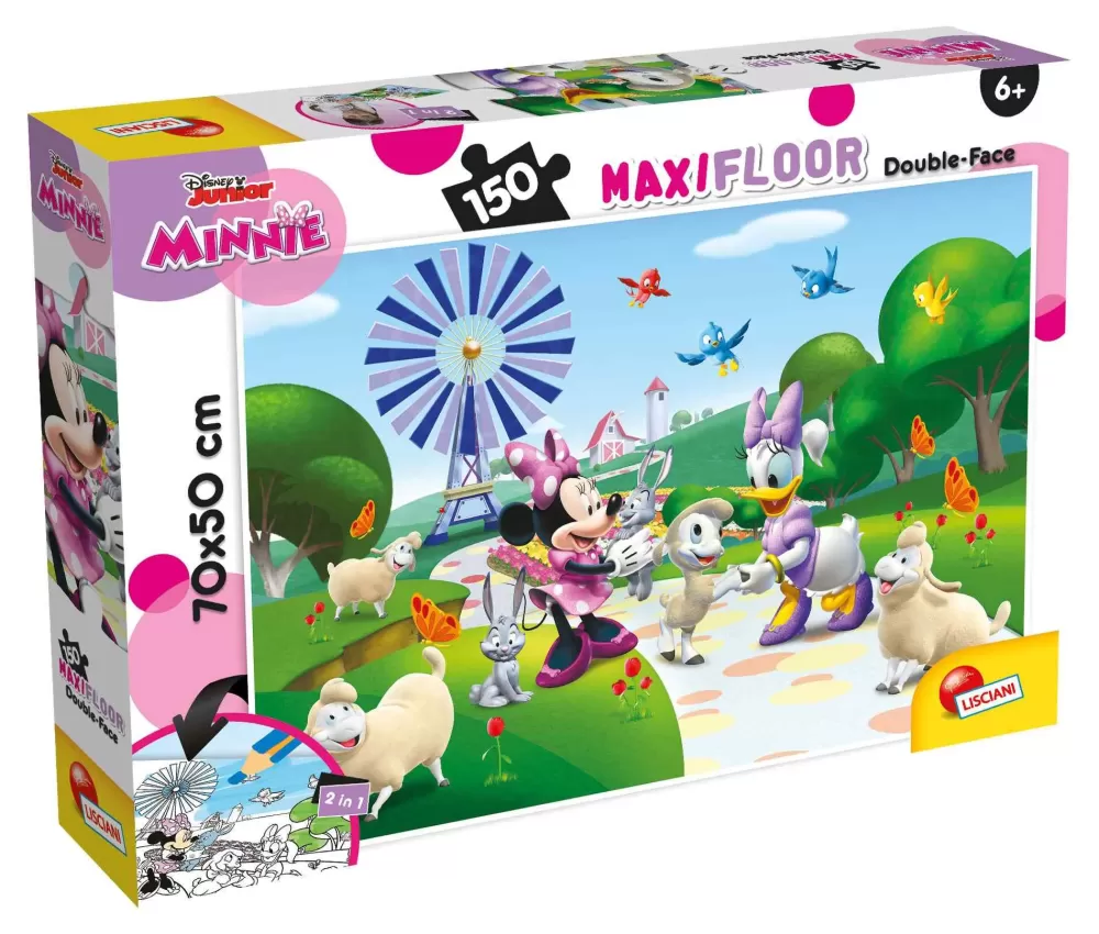 Outlet Disney Puzzle Df Maxi Floor 150 Minnie Puzzle Per Bambini