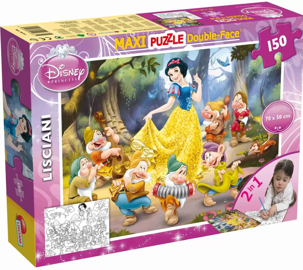 Online Disney Puzzle Df Maxi Floor 150 Snow White Puzzle Per Bambini