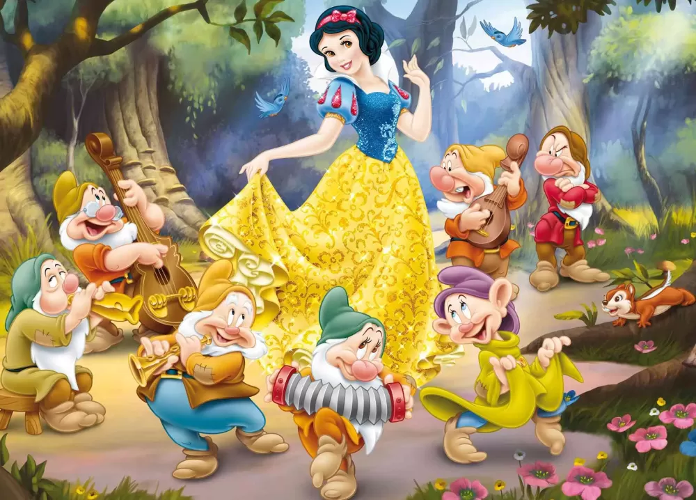 Online Disney Puzzle Df Maxi Floor 150 Snow White Puzzle Per Bambini