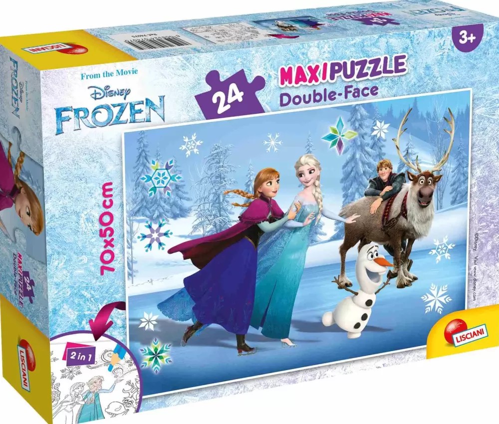 New Disney Puzzle Df Maxi Floor 24 Frozen Puzzle Per Bambini