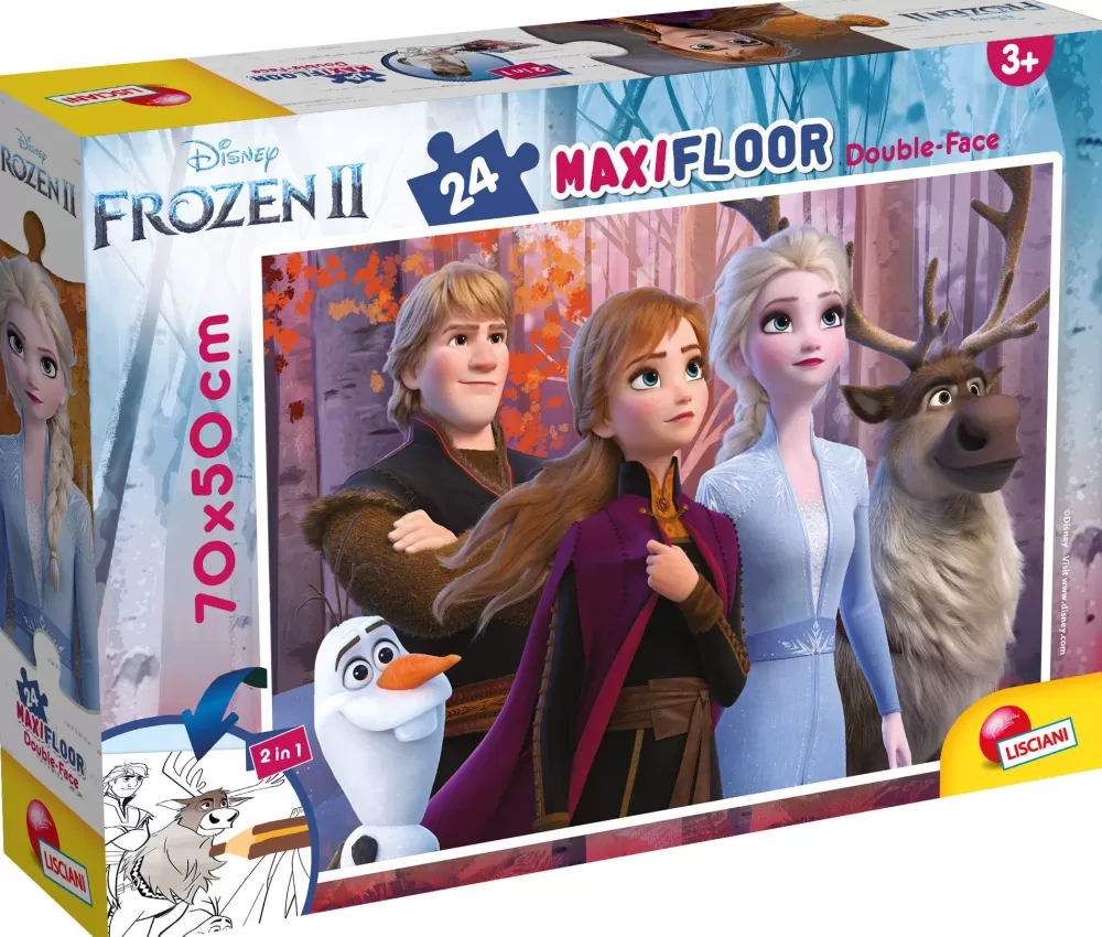 Sale Disney Puzzle Df Maxi Floor 24 Frozen 2 Puzzle Per Bambini