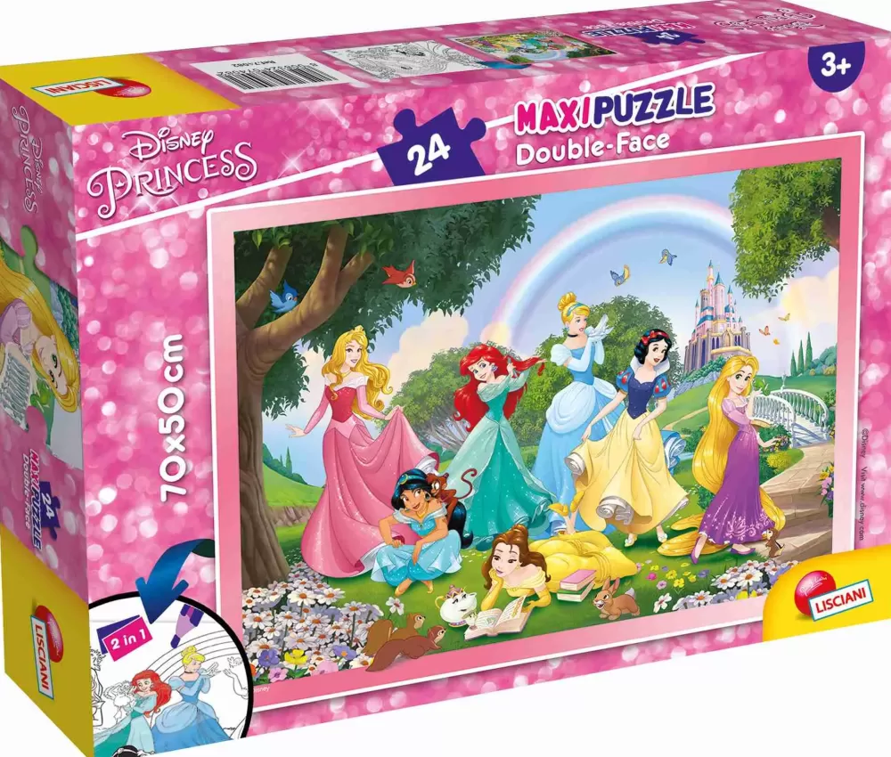 Clearance Disney Puzzle Df Maxi Floor 24 Princess Puzzle Per Bambini