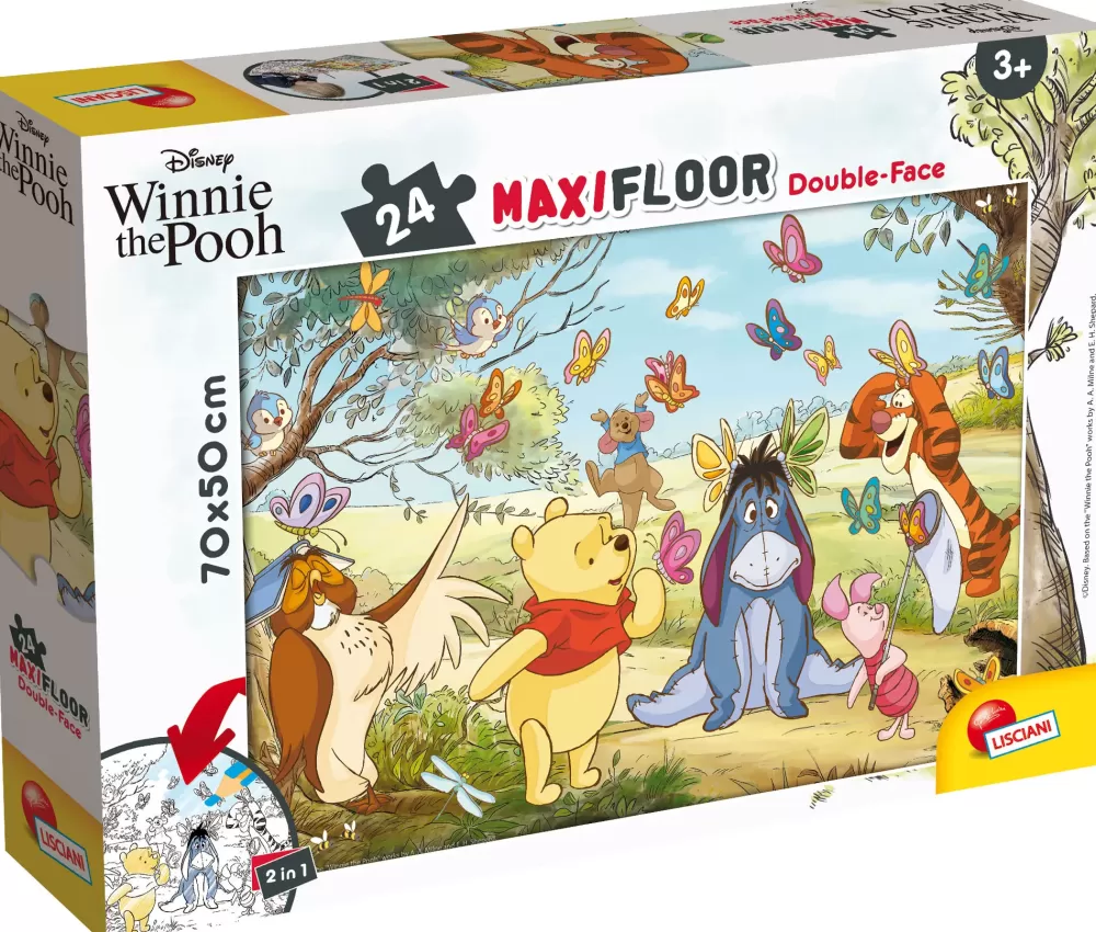 Discount Disney Puzzle Df Maxi Floor 24 Winnie The Pooh . Puzzle Per Bambini