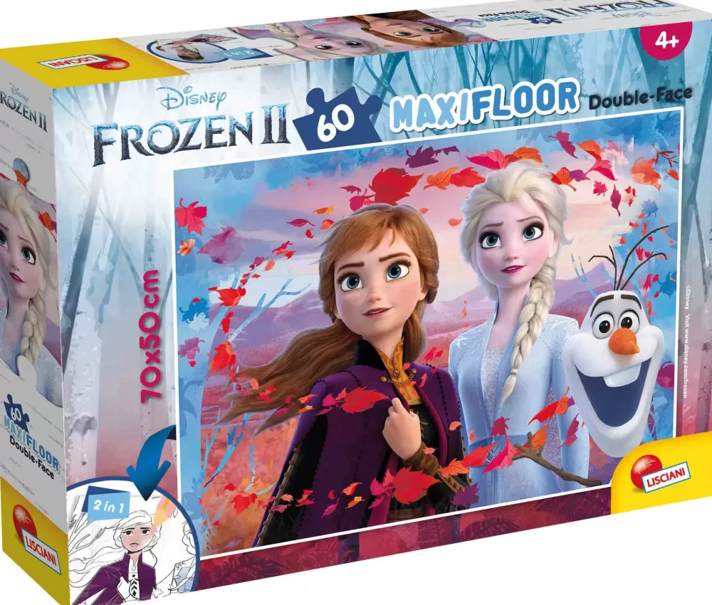 Cheap Disney Puzzle Df Maxi Floor 60 Frozen 2 Puzzle Per Bambini