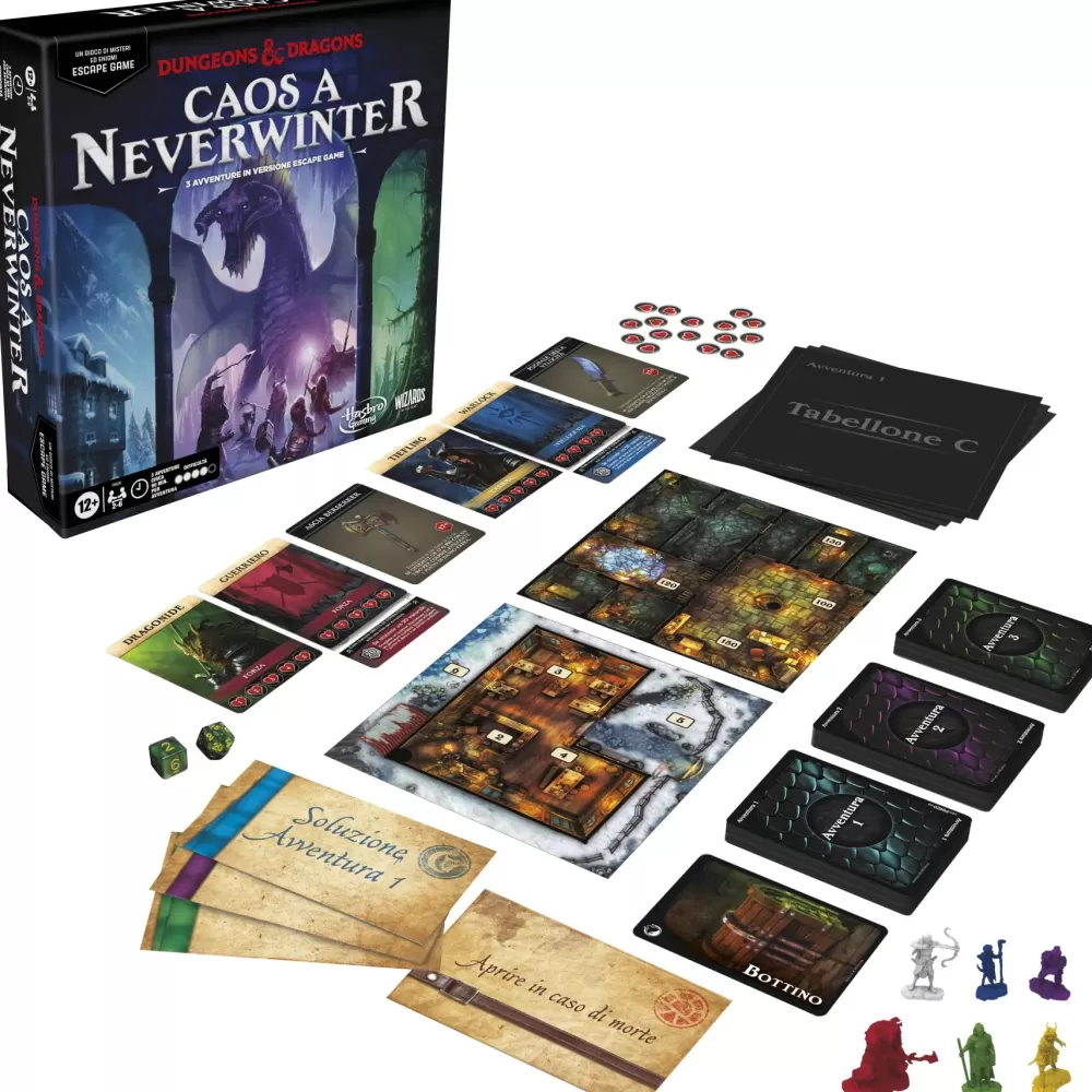 Best Sale Dungeons & Dragons: Caos A Neverwinter, Un Gioco Di Mistero Escape Game, Evasione Ed Enigmi Giochi Di Strategia