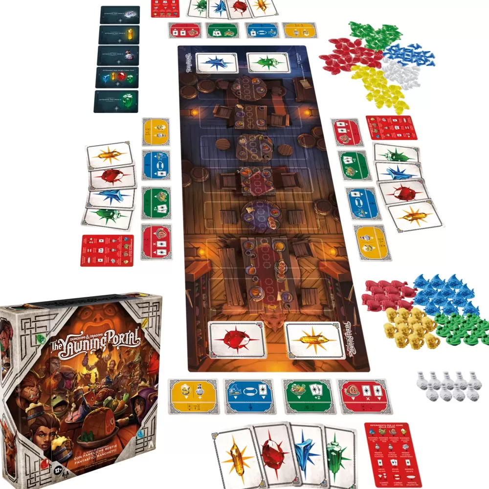 Hot Dungeons & Dragons: The Yawning Portal, Gioco Da Tavolo Di Strategia D&D Da 1 A 4 Giocatori, Giochi Da Tavolo D&D Giochi Di Strategia