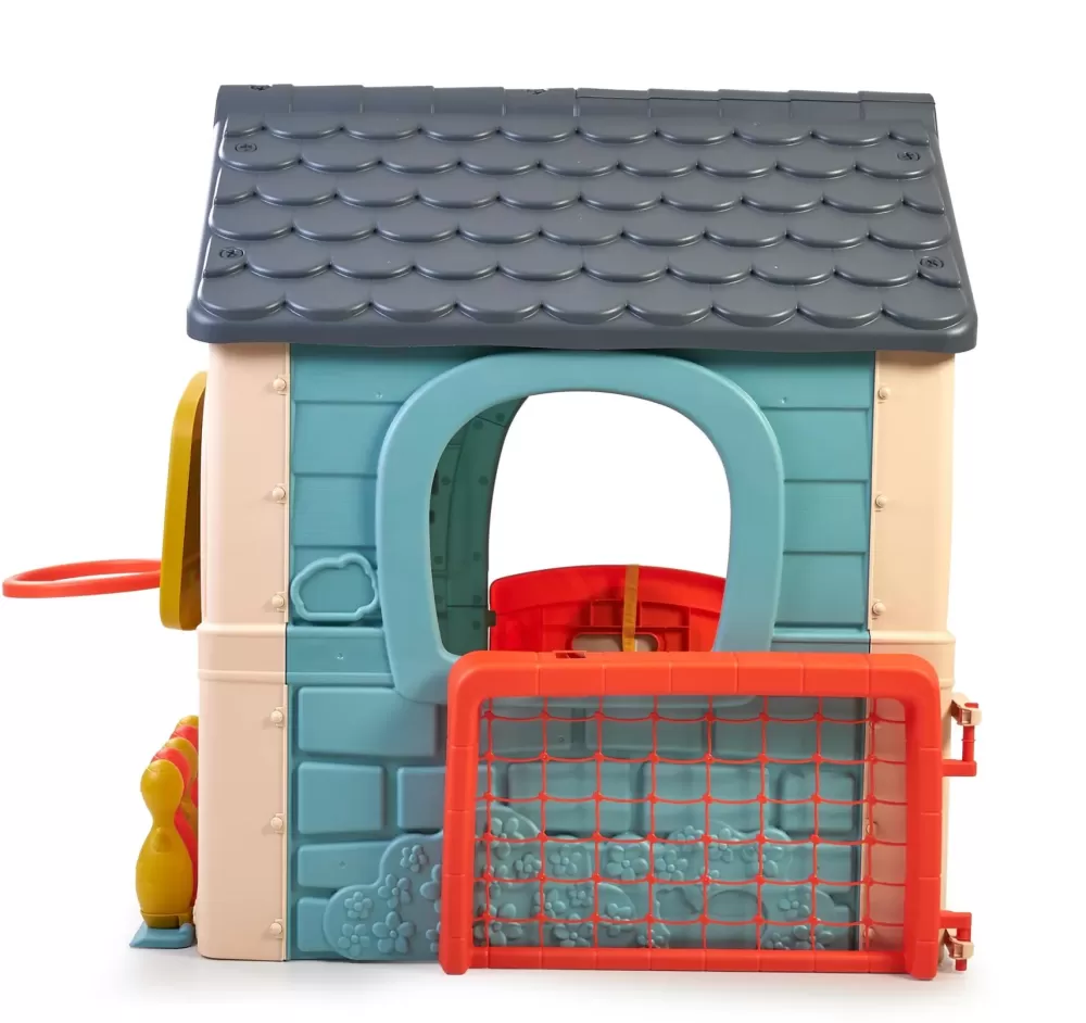 Best Casual 6 Activities House, Casetta Con 6 Divertenti Attivita, Colori Pastello, Per Bambini/E Dai 3 Anni Casette Per Bambini