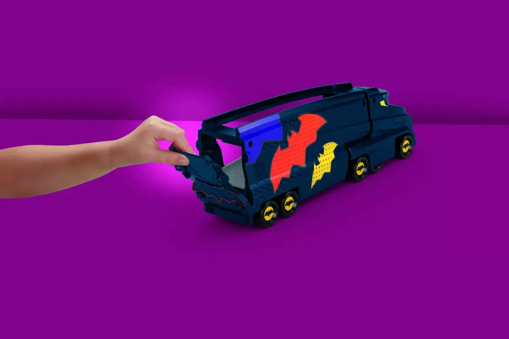 Online Dc Batwheels Bat-Autotreno, Playset Autotreno Con Rampa E Veicolo Bam Batmobile Camion, Trattori E Ruspe