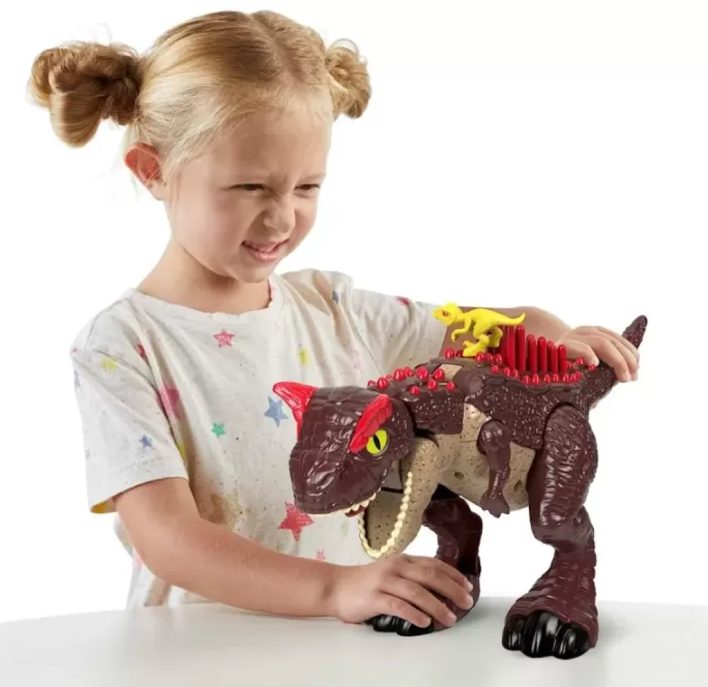 Best Sale Imaginext Jurassic World Carnotauro Con Mini Dinosauro Hml42 Mondi Immaginari