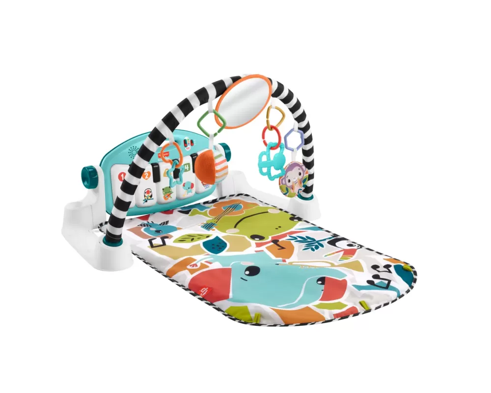 Best Sale Palestrina Baby Piano, Set Musicale Portatile Con 3 Livelli Di Apprendimento Smart Stages, Include 10 Giocattoli Collegabili Palestrine E Tappeti Gioco