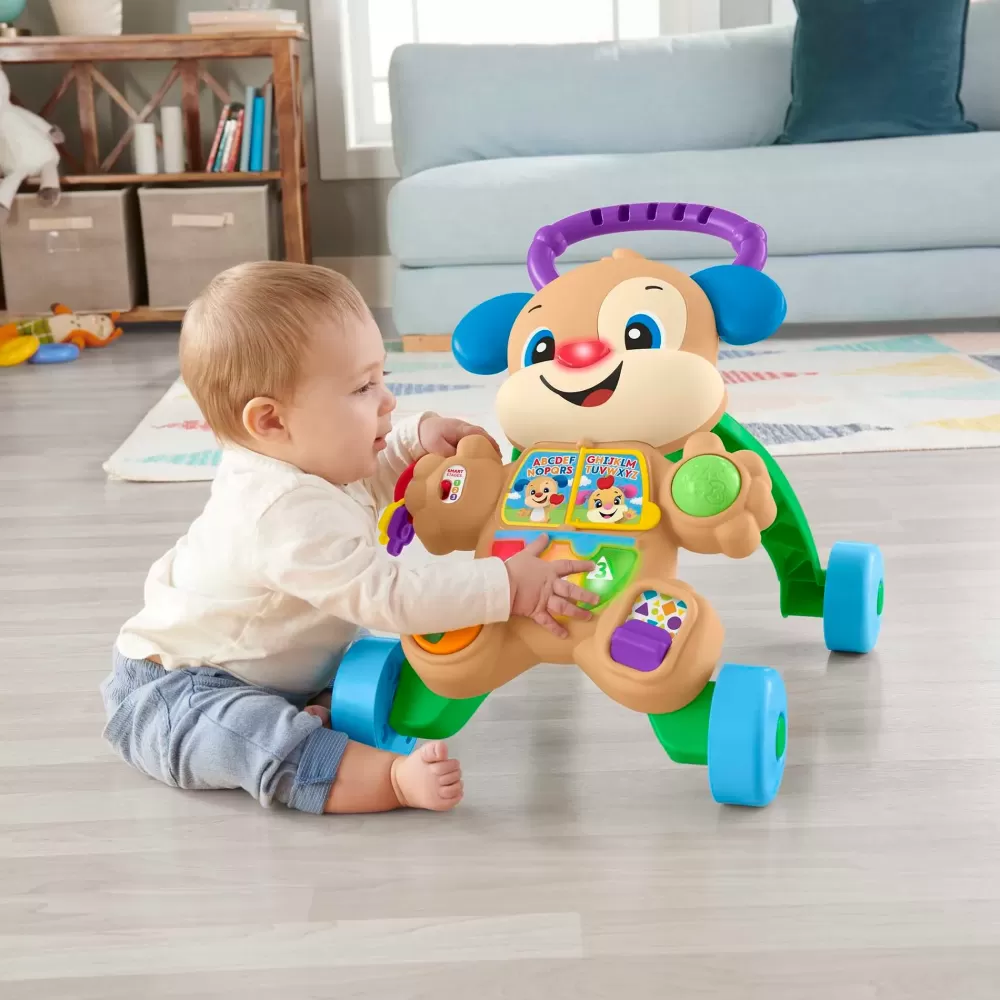 Shop Ridi & Impara Cagnolino Primi Passi Edizione Multilingue, Giocattolo Musicale Per Camminare; Per Neonati E Bambini Piccoli Da 6 A 36 Mesi Cavalcabili E Primi Passi