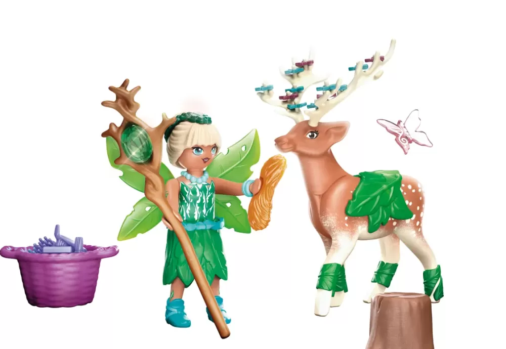 Cheap Forest Fairy E Il Suo Compagno Animale Set Costruzioni