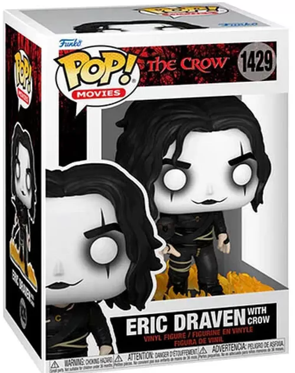 Shop Funko Pop The Crow Eric Draven W/Crow 1429 Action Figures