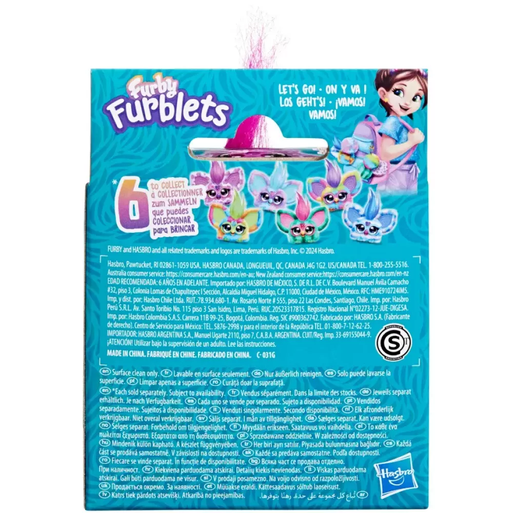 New Furblets Hip Bop Peluche Interattivo Con Suoni Adatto Per Bambini Dai 5 Anni In Su Tablet E Giochi Interattivi