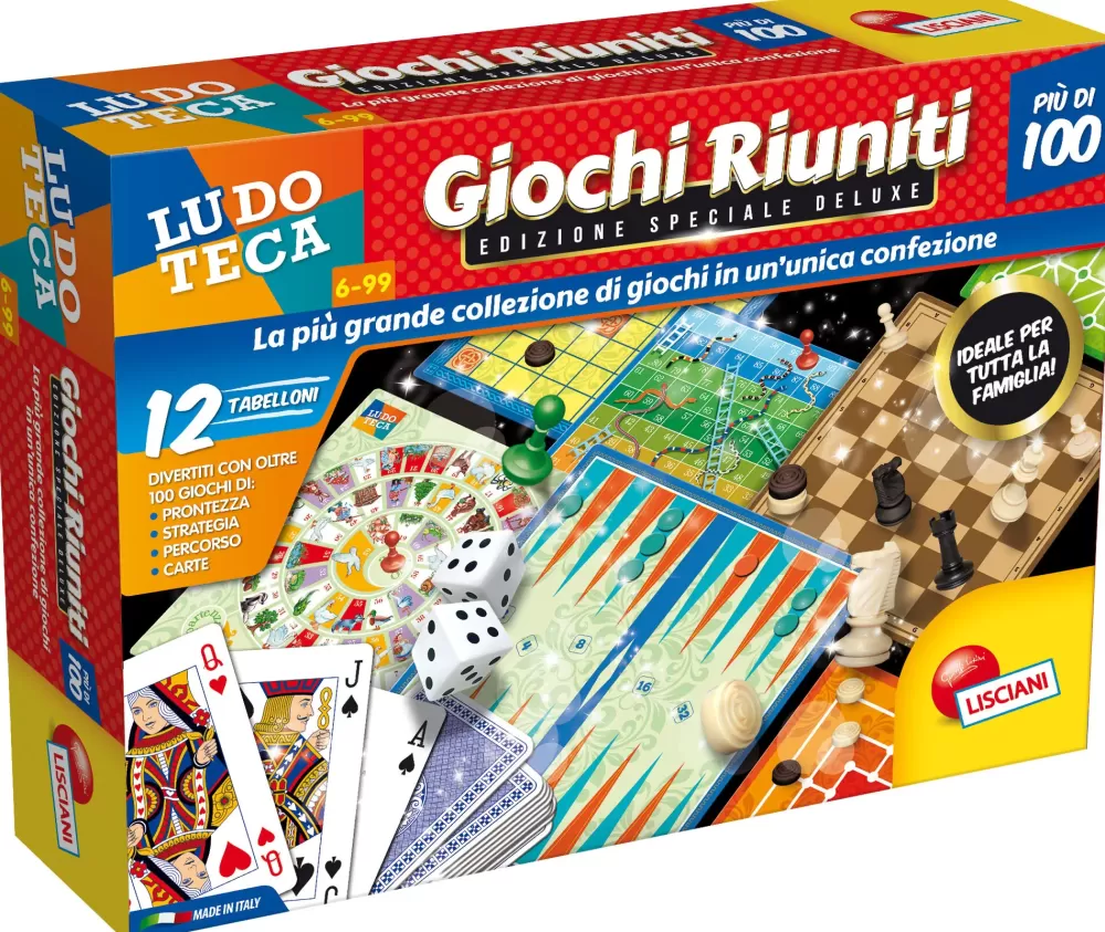 New Giochi Riuniti Piu' Di 100 Giochi In Scatola Per Famiglia