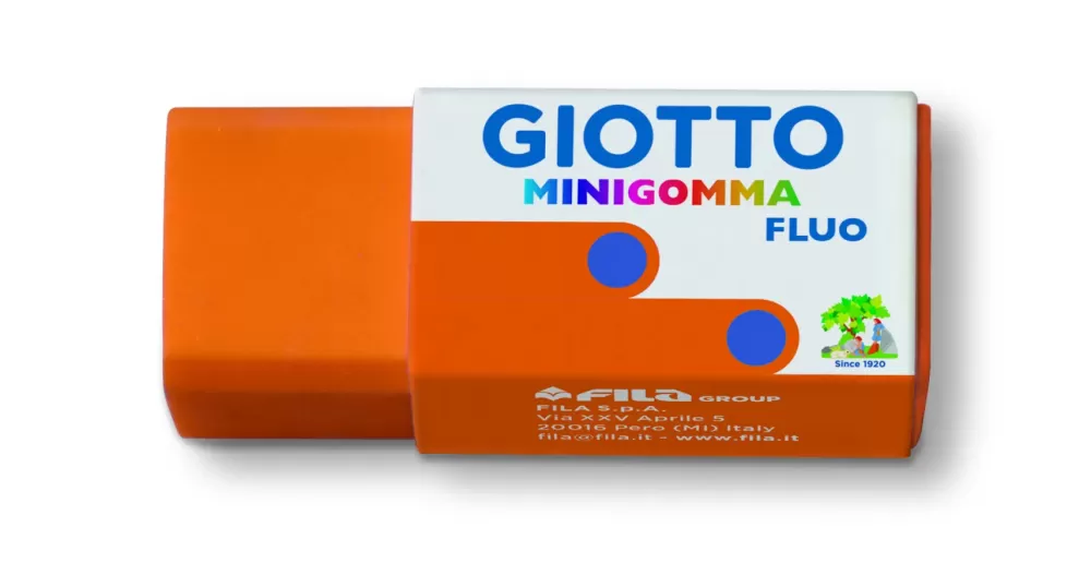 Hot Mini Gomma Fluo Confezione 5 Minigomme Colori Fluo Cancelleria E Accessori
