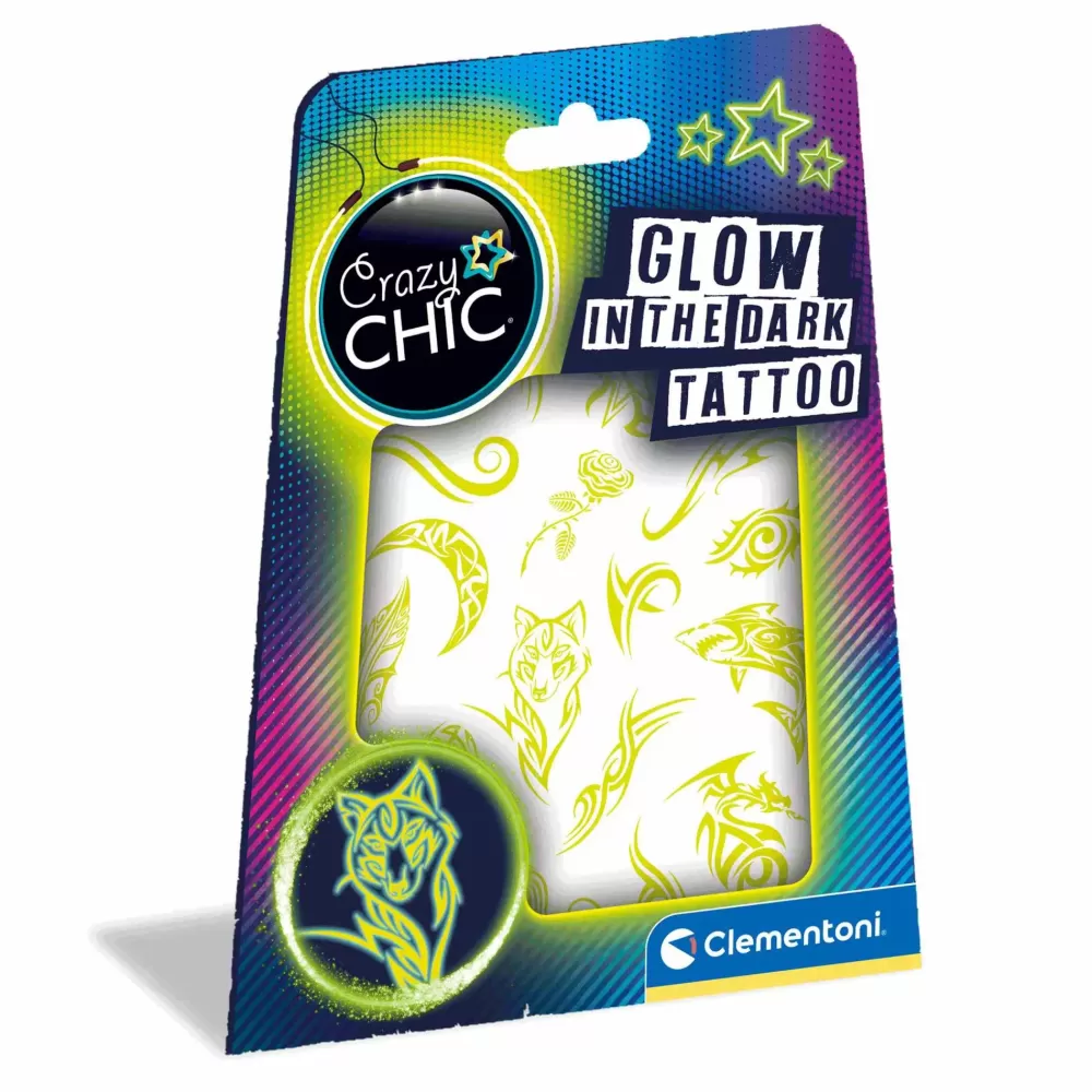 Shop Glow In The Dark Tattoo Moda, Gioielli, Decorazioni, Cosmetici