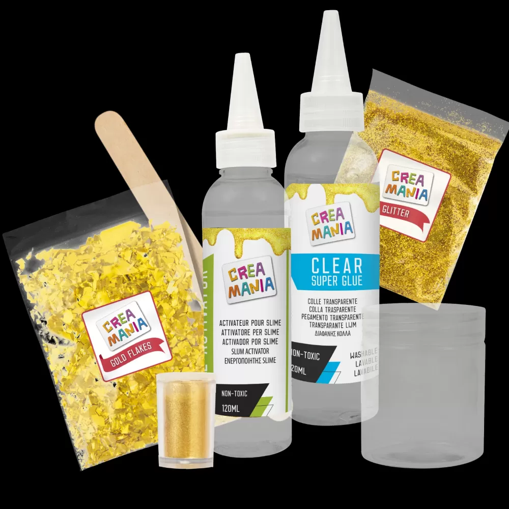 Clearance Gold Slime Kit Slime