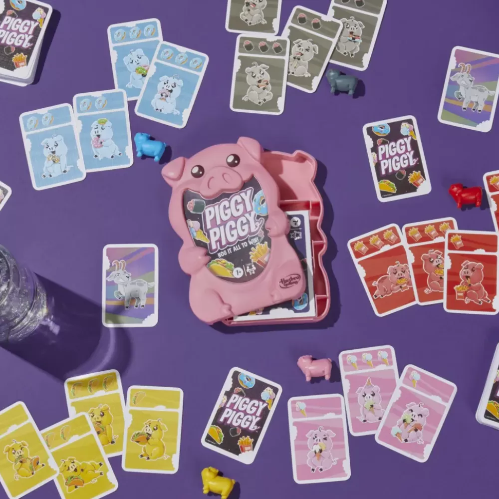 Sale Piggy Piggy, Gioco Di Carte Divertente Per Famiglie, Da 2 A 6 Giocatori, Dai 7 Anni In Su Giochi Di Societa Per Bambini